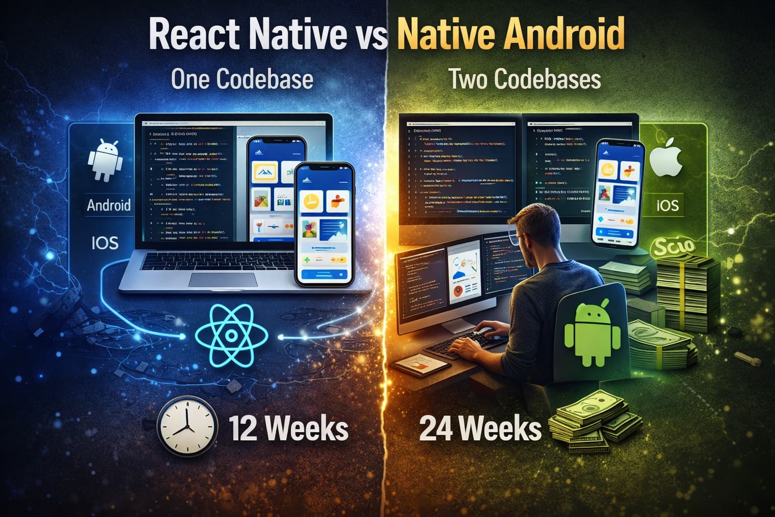 React Native vs Native Android: Our 2026 Startup Guide
